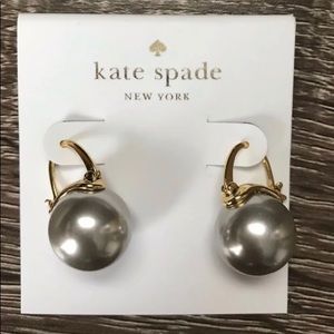 KATE SPADE Jewelry - NEW! Kate Spade Shine on pearl drop earrings KATE SPADE Jewelry - NEW! Kate Spade Shine on pearl drop earrings